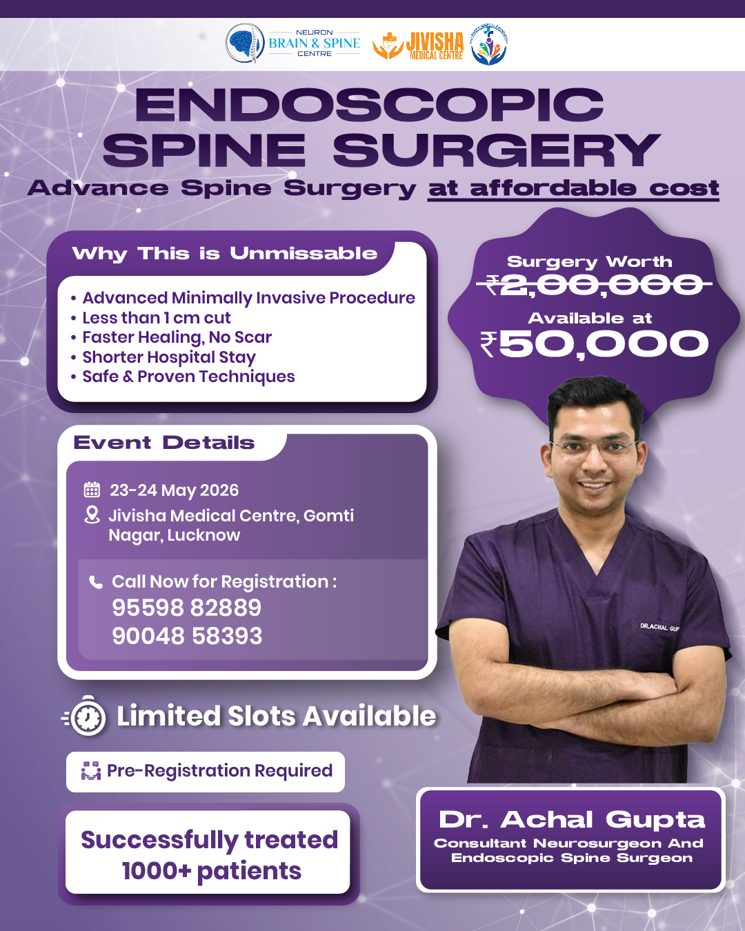 Endoscopic Spine Surgery Bootcamp , Jivisha (May 26)